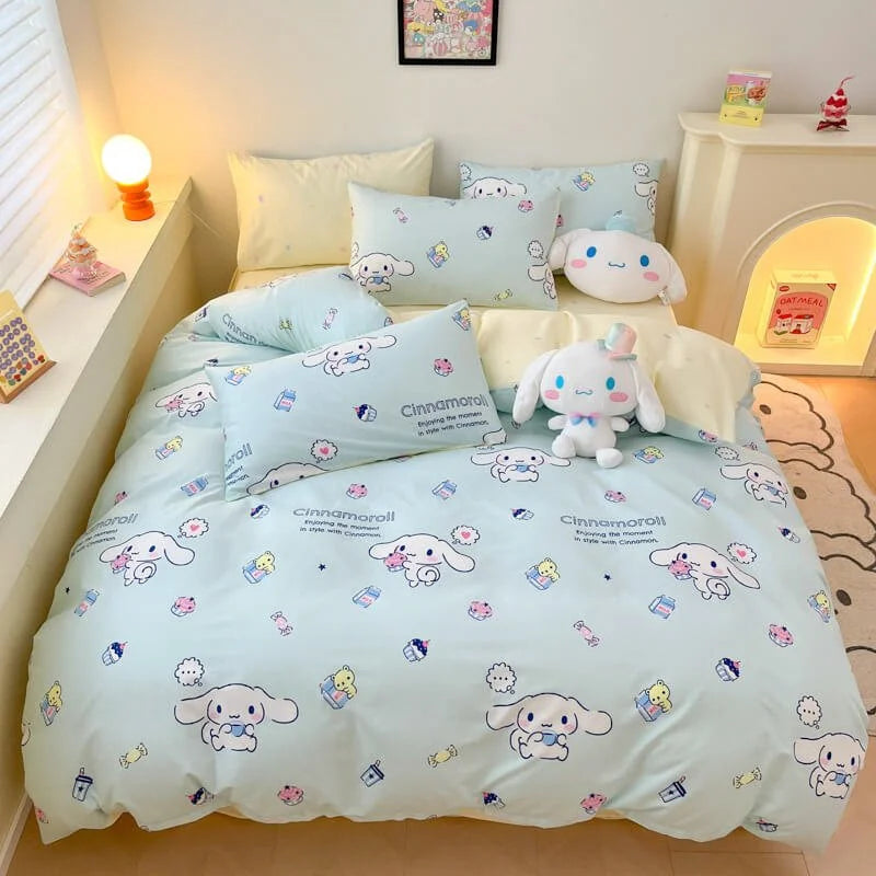 Cinnamonroll Bed-Sheet