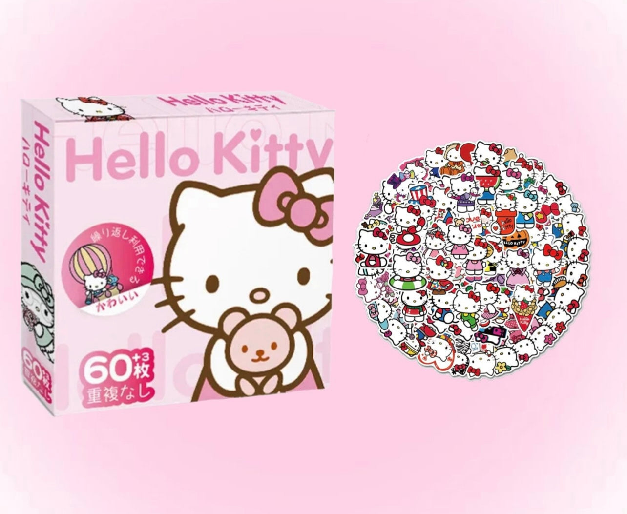 HelloKitty & Friends 60PC Stickers