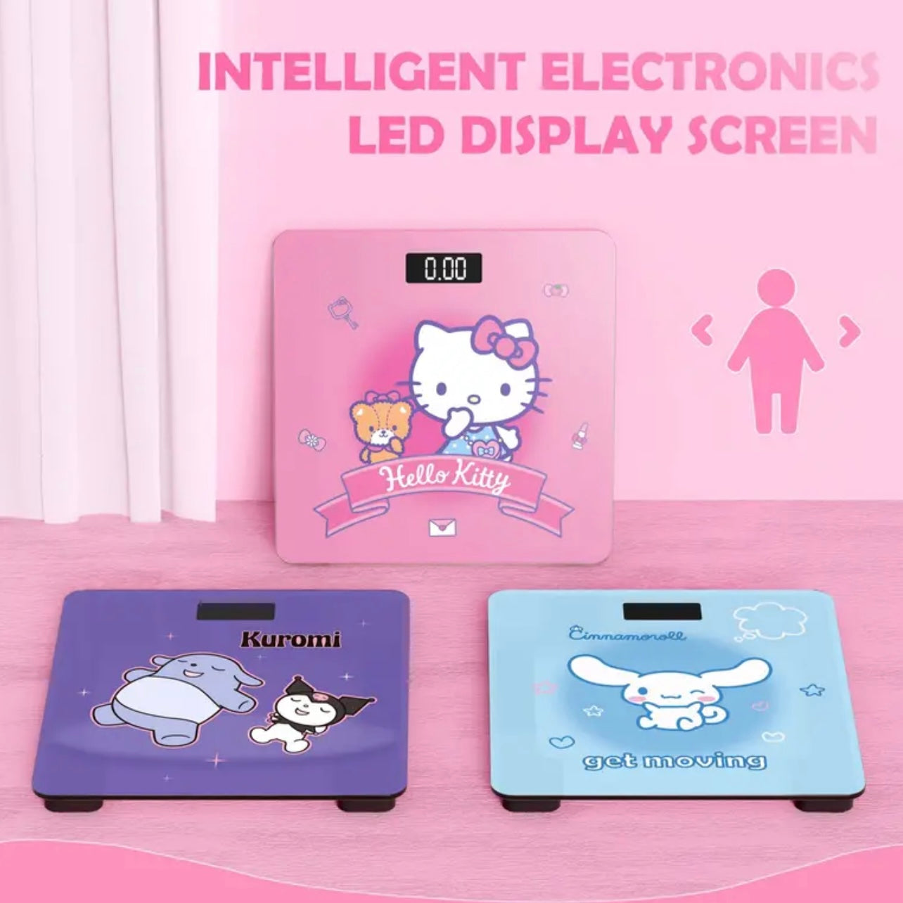 HelloKitty & Friends LED Weight-Scale