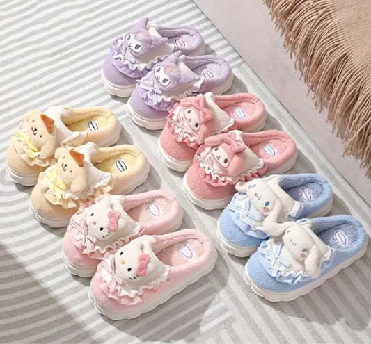 HelloKitty & Friends Bedroom Slippers