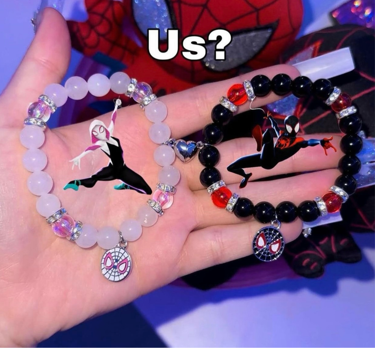 Spiderman X Gwen 2PC Bracelets