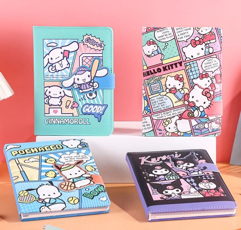 HelloKitty & Friends 4PC Notebooks