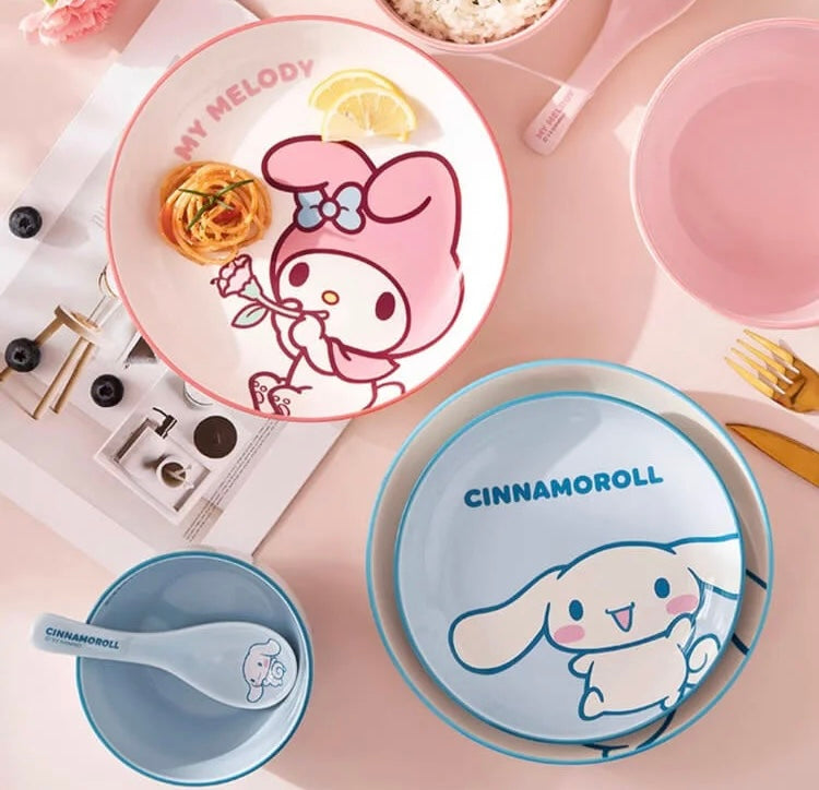 HelloKitty & Friends Dish-Set