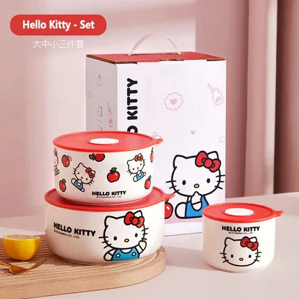 HelloKitty & Friends 3PC Dish-Set