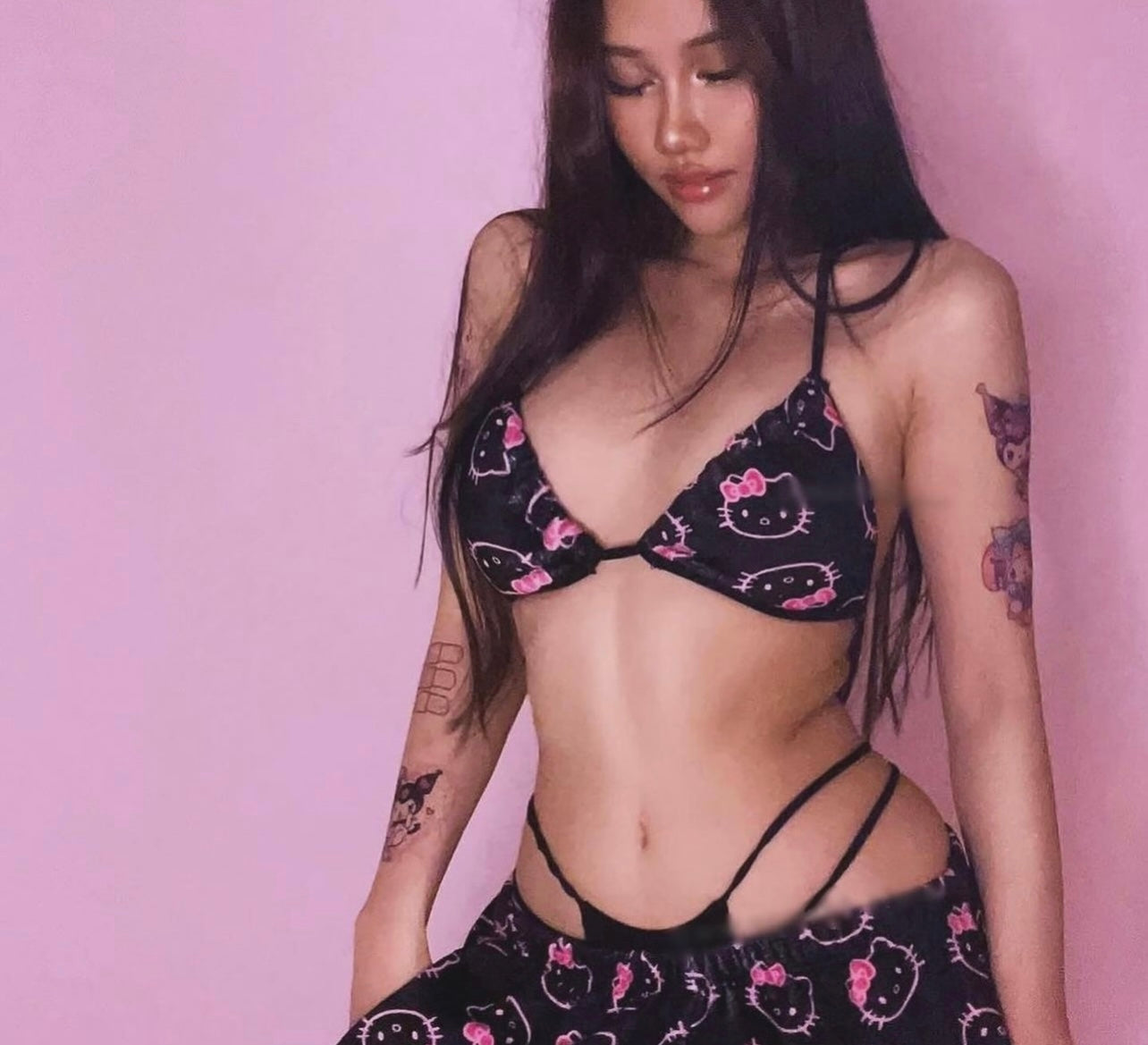 HelloKitty 2 Piece Pants & Bra