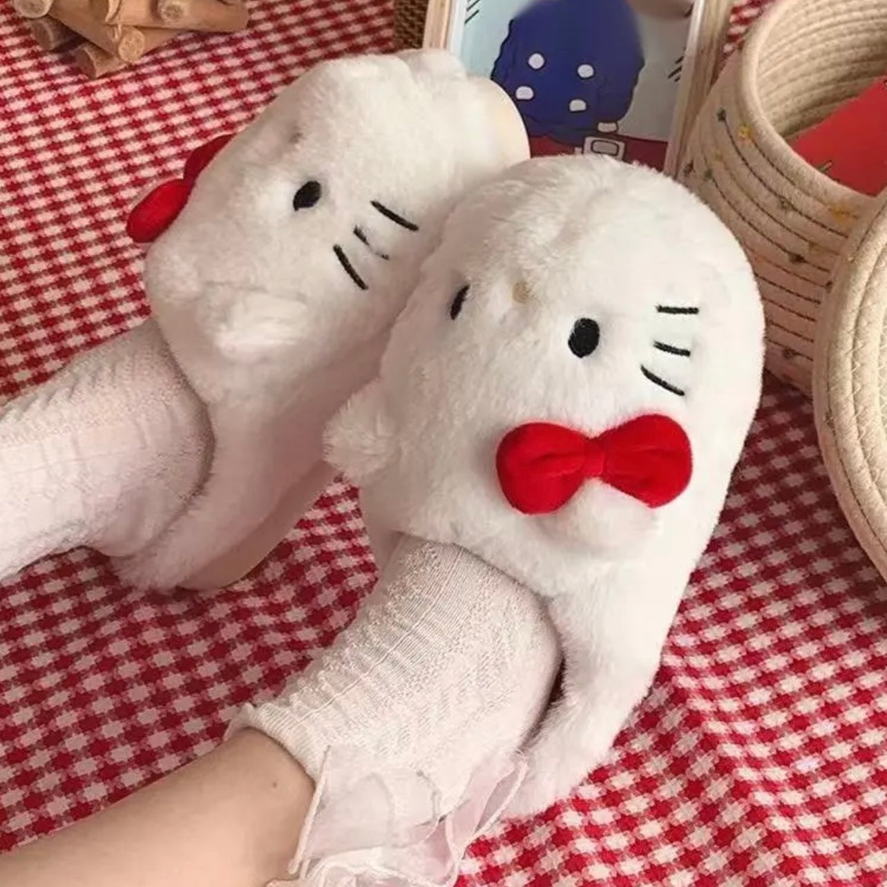 HelloKitty Bedroom Slippers