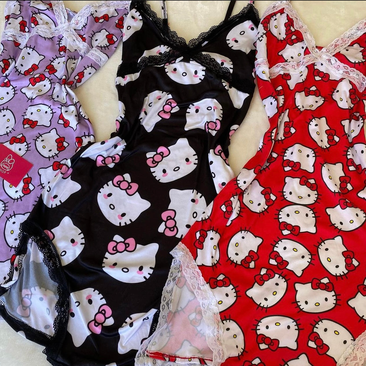 HelloKitty Silk Dress