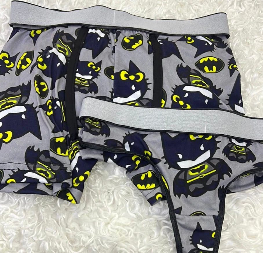 HelloKitty & Batman 2PC Matching Set