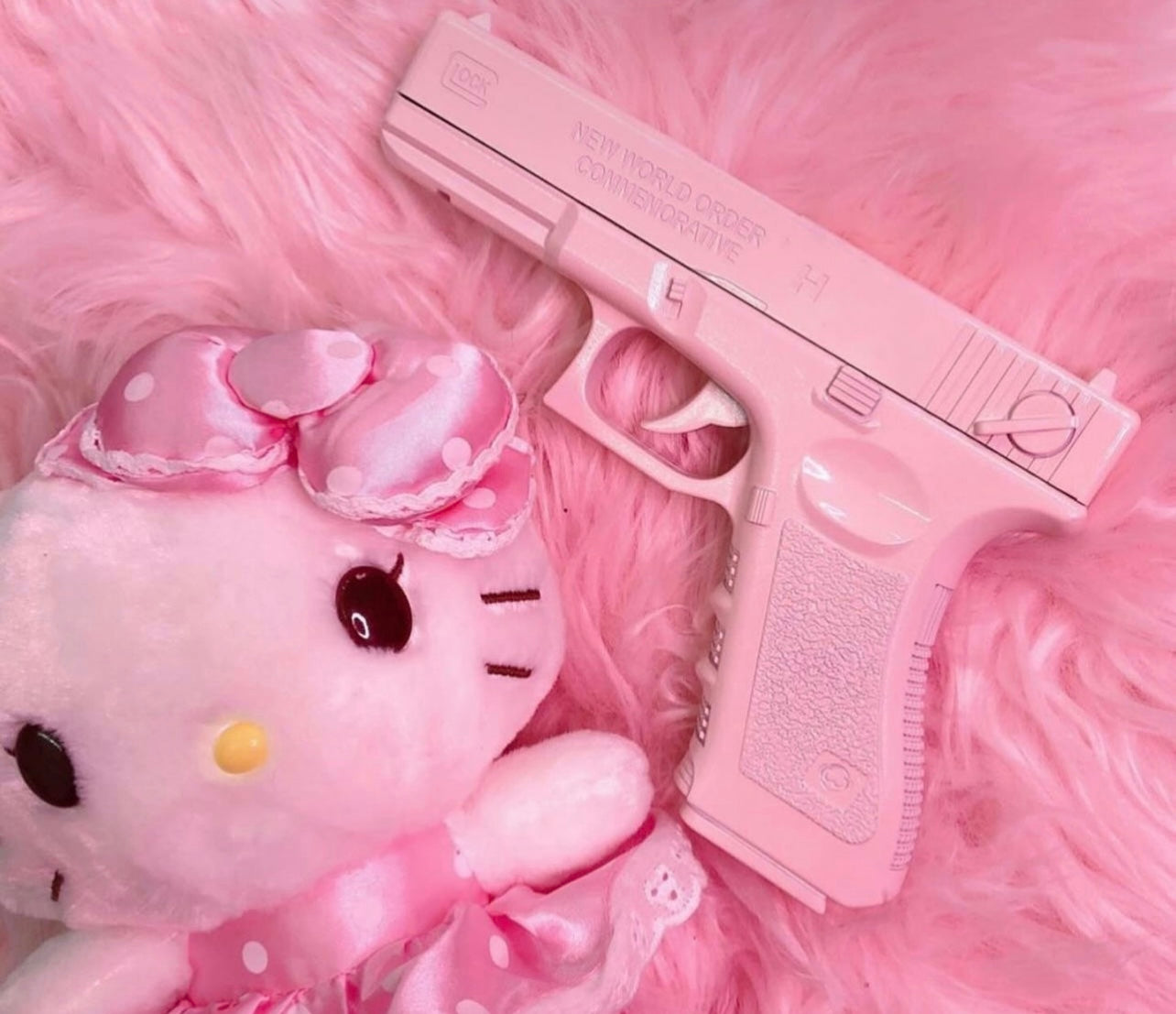 Imitation Pink Gun