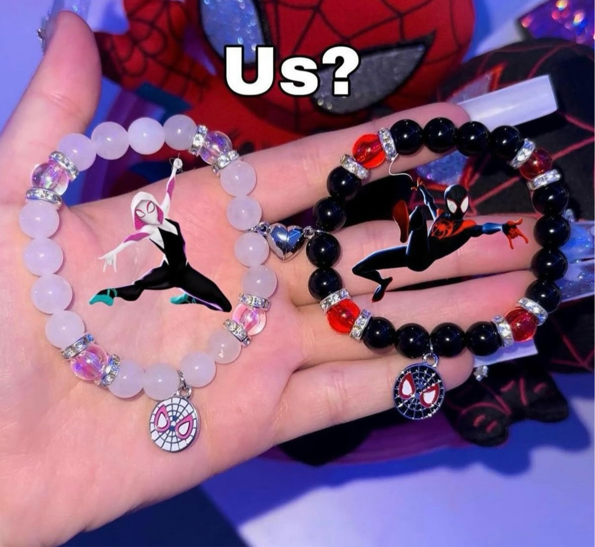 Spiderman X Gwen 2PC Bracelets