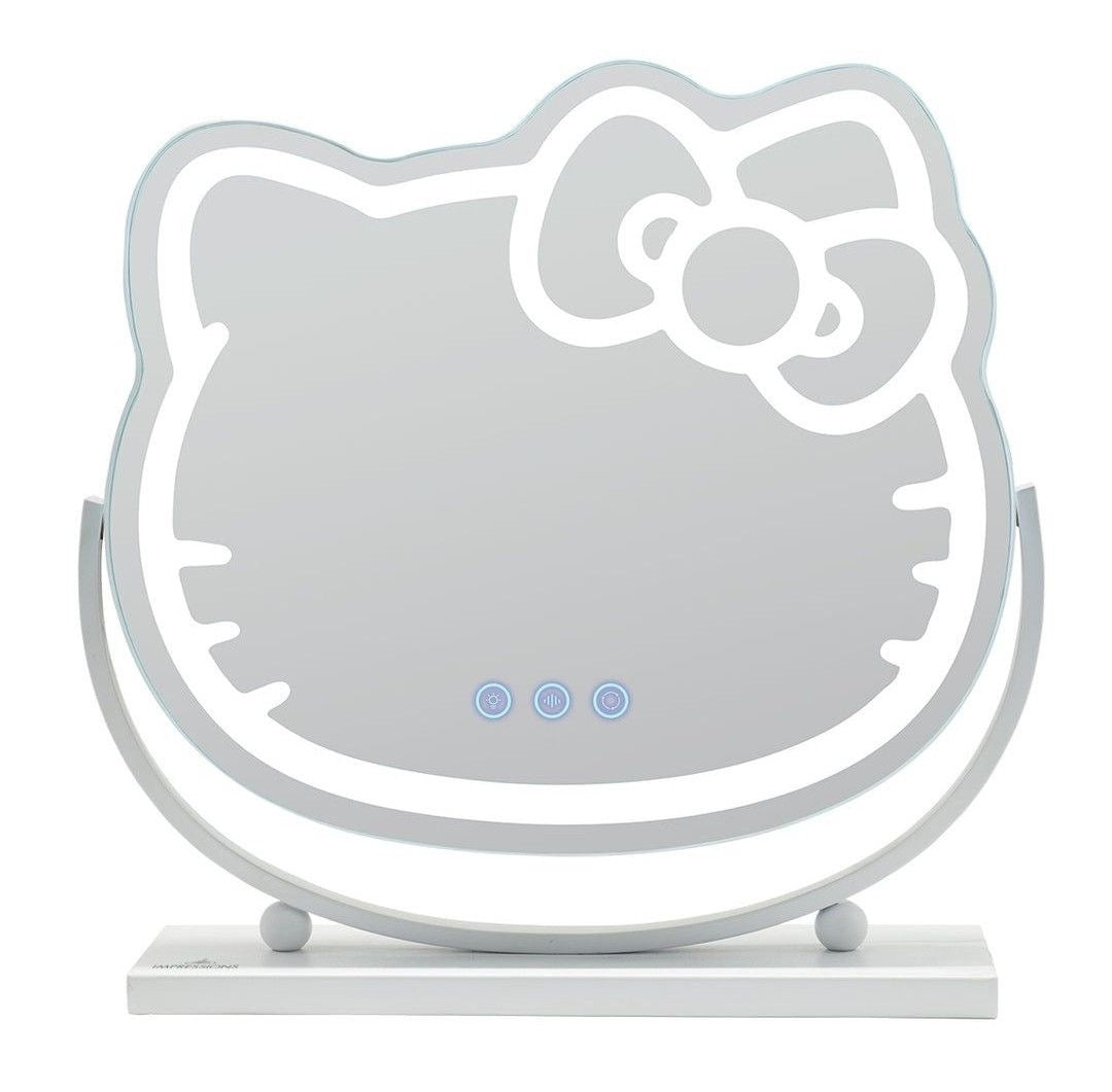 HelloKitty LED Re-Chargeable Large Desk Mirror